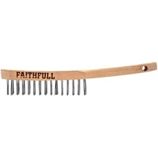 Faithfull Lightweight Hand Wire Scratch Brush