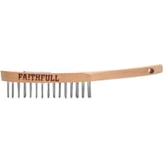 Faithfull Heavy Duty Hand Wire Scratch Brush