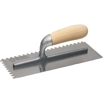 Faithfull Serrated Plastering Trowel