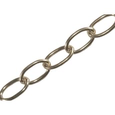 Faithfull Oval Chain Polished Brass Faithfull Oval Chain Polished Brass