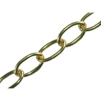 Faithfull Oval Chain Polished Brass