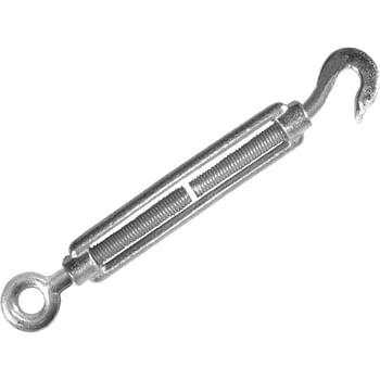 Faithfull Galvanised Straining Screw Hook and Eye