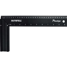 Faithfull Prestige Try Square Black Aluminium
