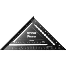 Faithfull Prestige Quick Square Black Aluminium
