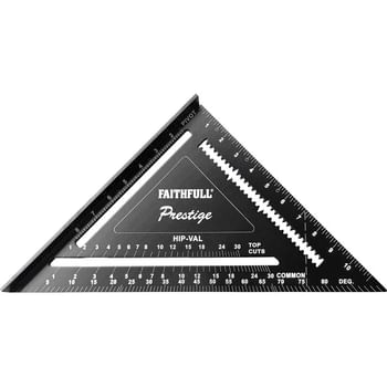 Faithfull Prestige Quick Square Black Aluminium