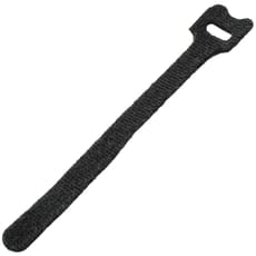 Faithfull Hook and Loop Cable Ties Black