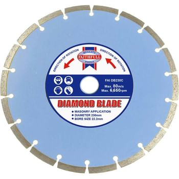 Faithfull Contract Diamond Cutting Disc