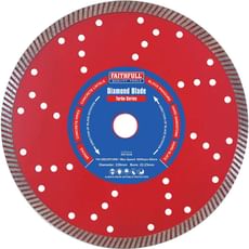 Faithfull Turbo Cut Diamond Cutting Disc