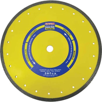 Faithfull Porcelain Tile Diamond Cutting Disc