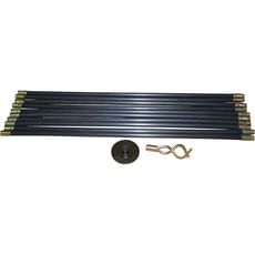 Faithfull 10 Piece Drain Rod Set