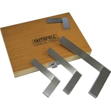 Faithfull 4 Piece Engineers Square Set