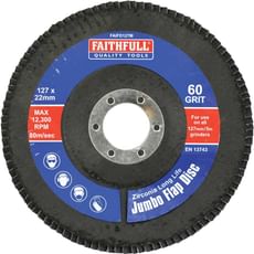 Faithfull Zirconium Abrasive Flap Disc