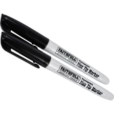 Faithfull Fine Tip Permanent Marker Pen