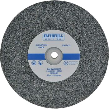 Faithfull Aluminium Oxide Grinding Wheel