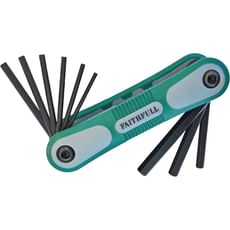 Faithfull 9 Piece Hexagon Allen Key Set Imperial Faithfull 9 Piece Hexagon Allen Key Set Imperial