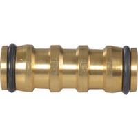 Faithfull 2 Way Brass Hose Coupling 