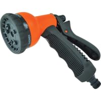 Faithfull Plastic 8 Pattern Adjustable Water Spray Gun 