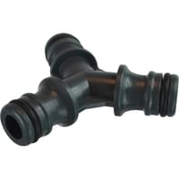Faithfull Plastic Y Hose Connector 