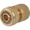 Faithfull Brass Female Water Stop Connector 