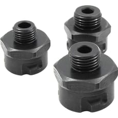 Faithfull 3 Piece Quick Release Holesaw Arbor Nut Set