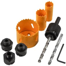 Faithfull Quick Change Arbor Holesaw Kit