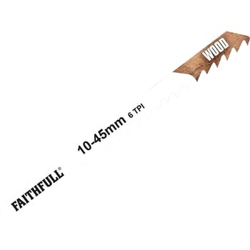 Faithfull T101D Wood Cutting Jigsaw Blades