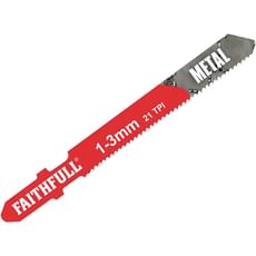 Faithfull T118A Metal Cutting Jigsaw Blades Faithfull T118A Metal Cutting Jigsaw Blades