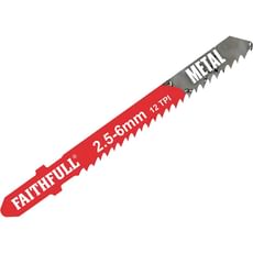 Faithfull T118B Metal Cutting Jigsaw Blades Faithfull T118B Metal Cutting Jigsaw Blades
