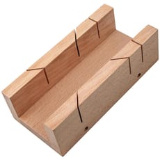 Faithfull FSC Beech Wooden Mitre Box