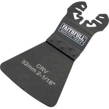 Faithfull MFSCR52 OIS Oscillating Multi Tool Flexible Scraper Blade
