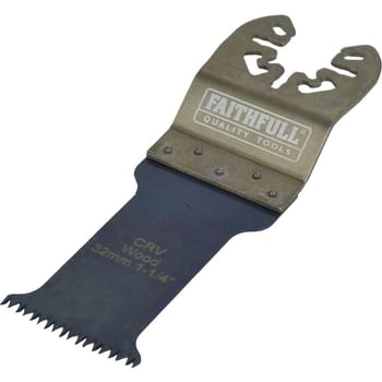 Faithfull OIS Oscillating Multi Tool Premium Wood Arc Cut Blade