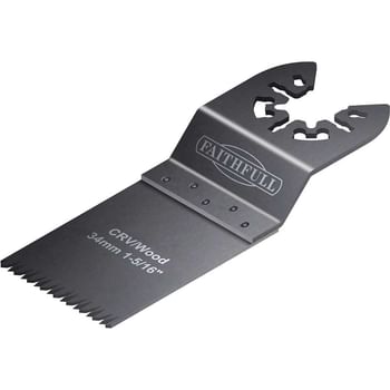 Faithfull OIS Oscillating Multi Tool Wood Flush Cut Blade