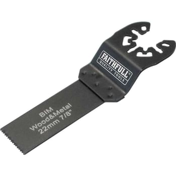 Faithfull OIS Oscillating Multi Tool Metal and Wood Flush Cut Blade