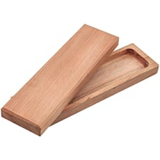 Faithfull FSC Beech Wooden Oilstone Box
