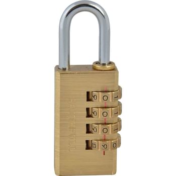 Faithfull Brass Combination Padlock
