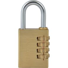 Faithfull Brass Combination Padlock