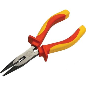 Faithfull VDE Insulated Long Nose Pliers
