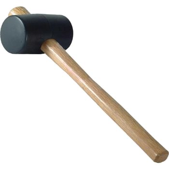 Faithfull White Rubber Mallet