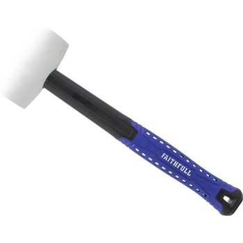Faithfull White Fibreglass Mallet