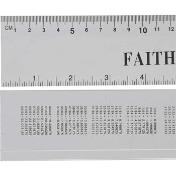 Faithfull Aluminium Rule