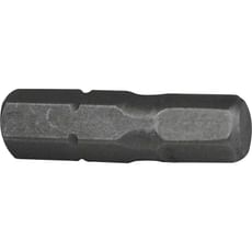 Faithfull Hexagon S2 Grade Steel Screwdriver Bits