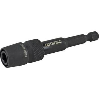 Faithfull Impact Rated Quick Release Bit Holder