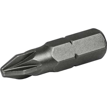 Faithfull Pozi S2 Grade Steel Screwdriver Bits