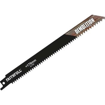 Faithfull S1122HF Wood and Metal Cutting Reciprocating Sabre Saw Blades