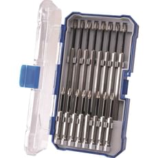 Faithfull 16 Piece Long Impact Screwdriver Bit Set Faithfull 16 Piece Long Impact Screwdriver Bit Set