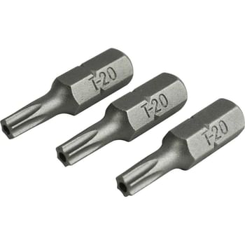 Faithfull S2 Security Torx Screwdriver Bits