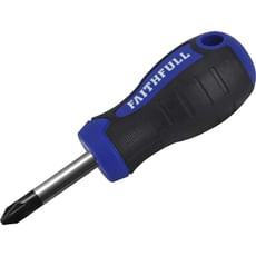 Faithfull Stubby Pozi Screwdriver