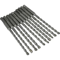 Faithfull SDS Plus Masonry Drill Bit Bulk Pack of 10
