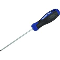 Faithfull Soft Grip Terminal Slotted Tip Screwdriver