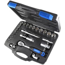 Faithfull 26 Piece 3/8" Drive Hexagon Socket Set